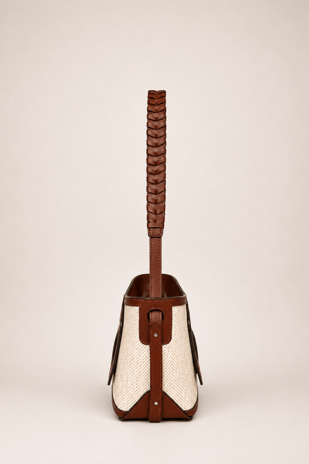 Omamori Bag, Canvas - Brown