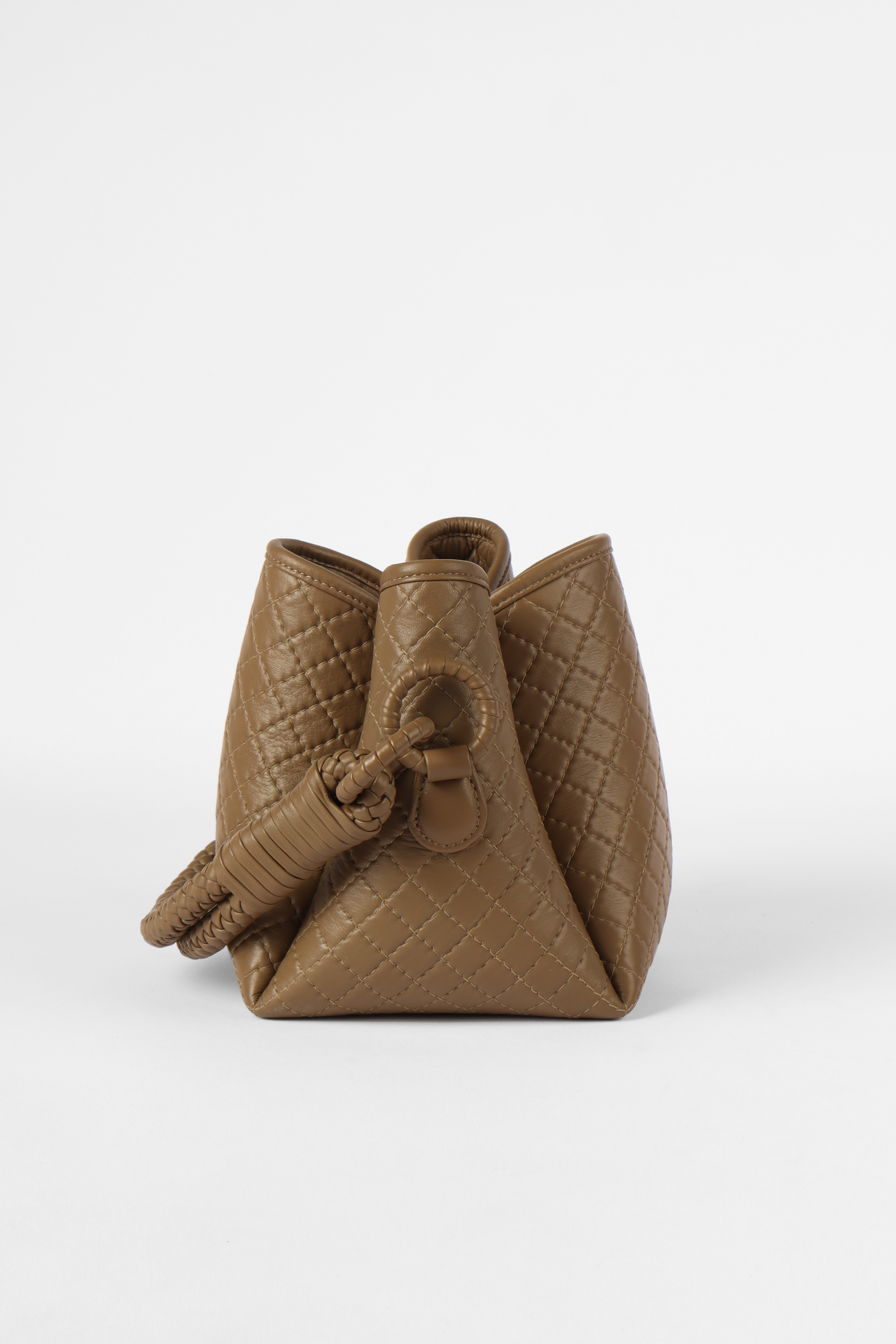 Tulip Mini Bucket Bag, Olive