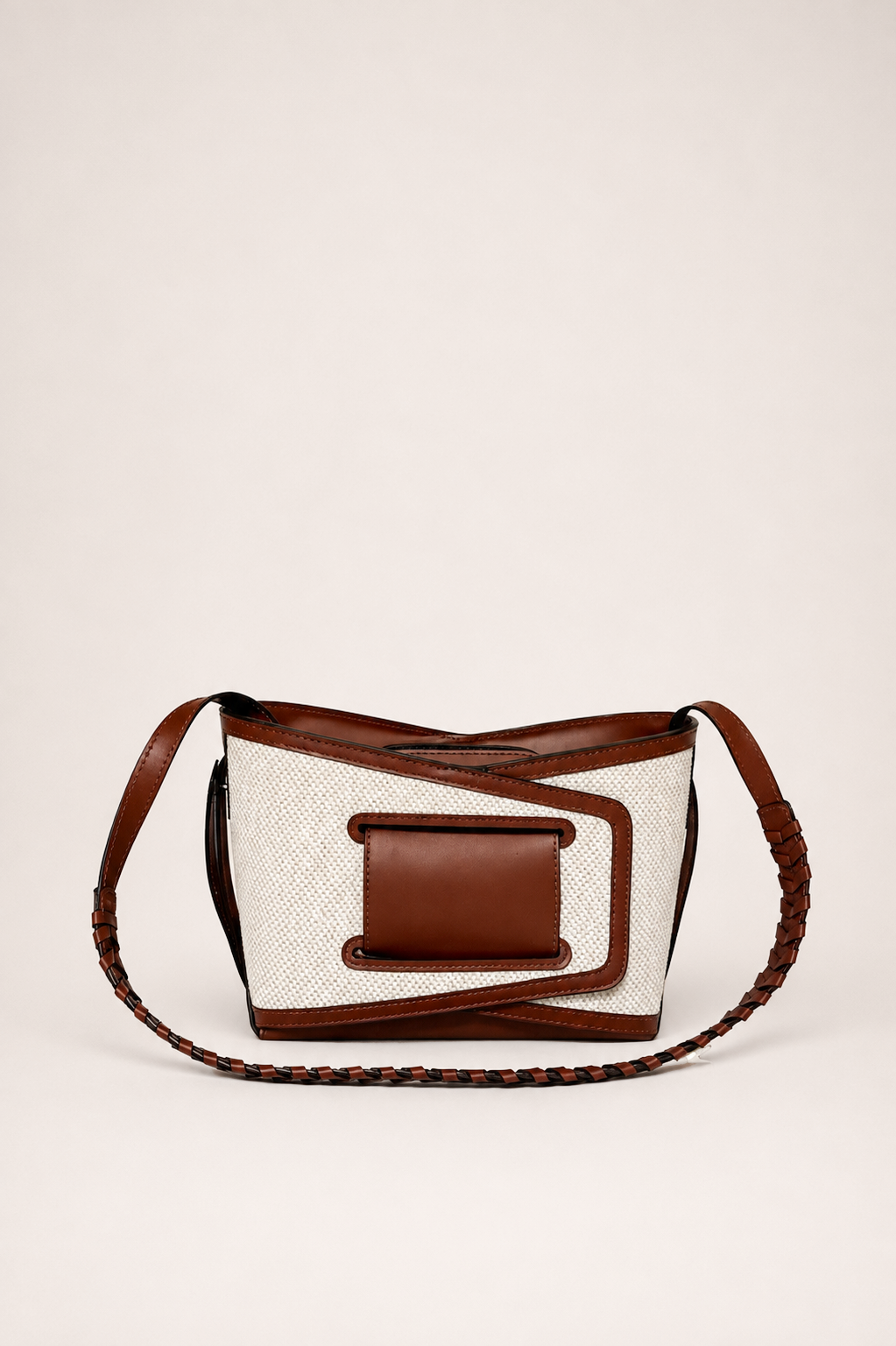 Omamori Bag, Canvas - Brown