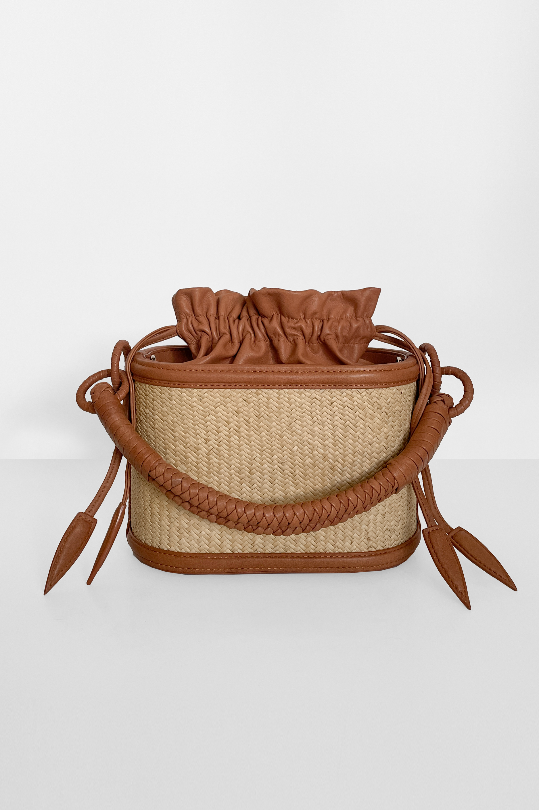 Iraca Basket Bucket, Canela