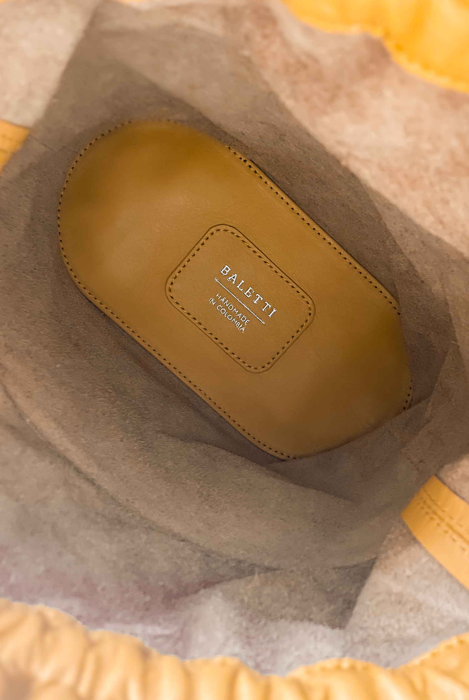 Basket Bucket, Yellow