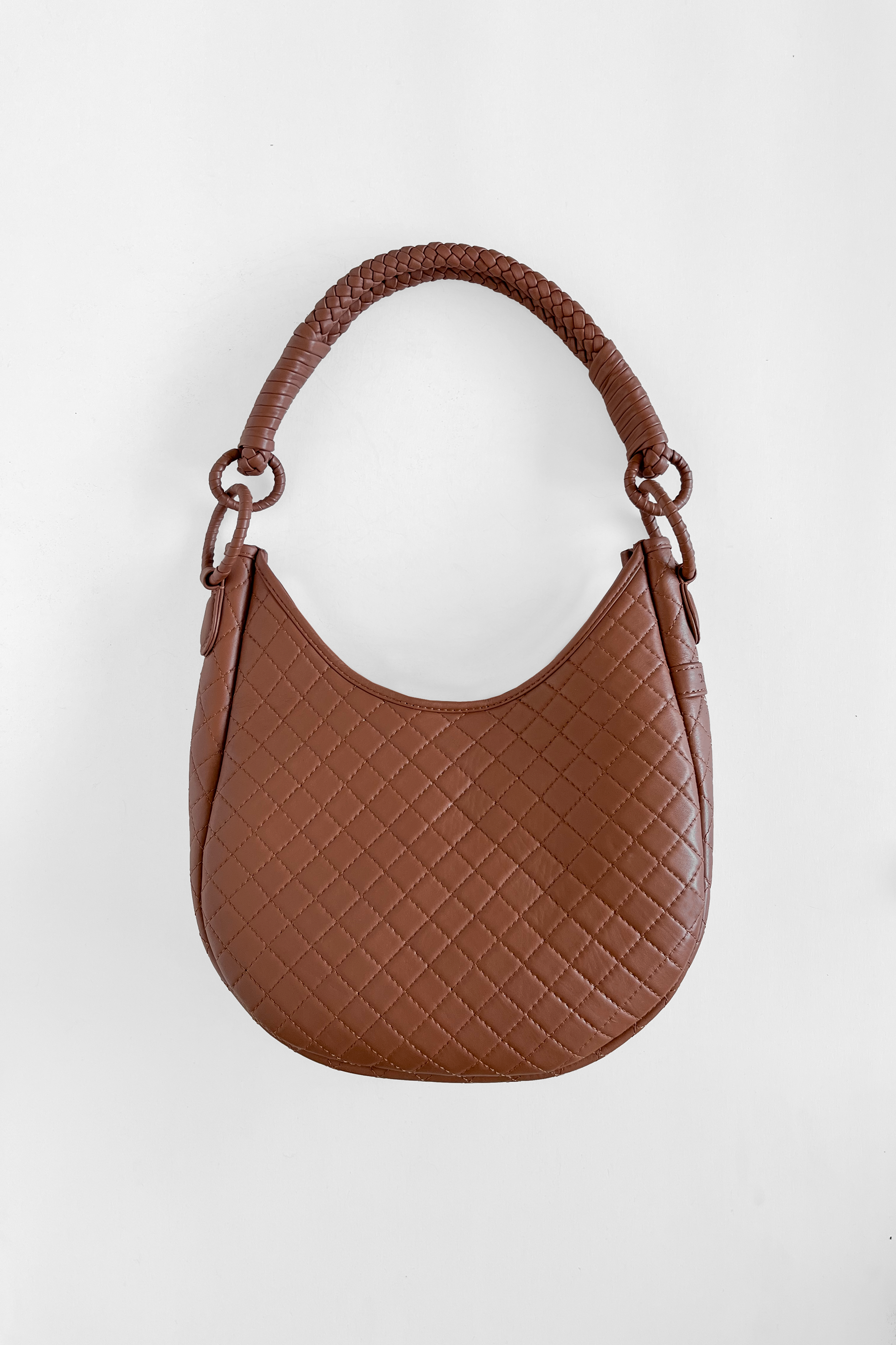 Saddle Shoulder Bag, Brandy