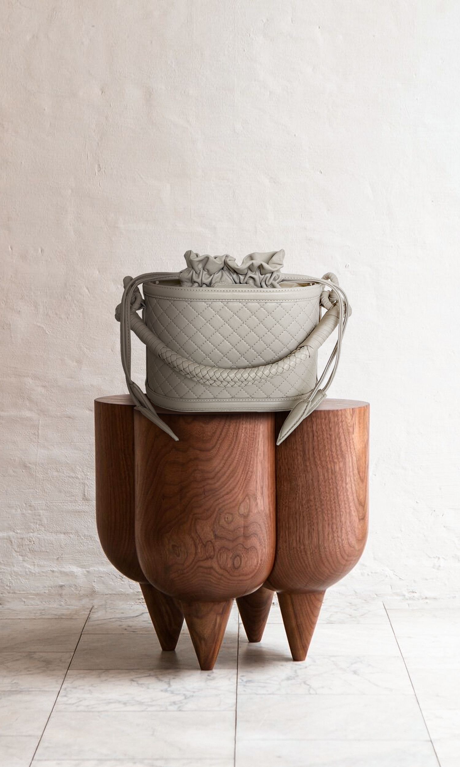 Basket Bucket, Offwhite