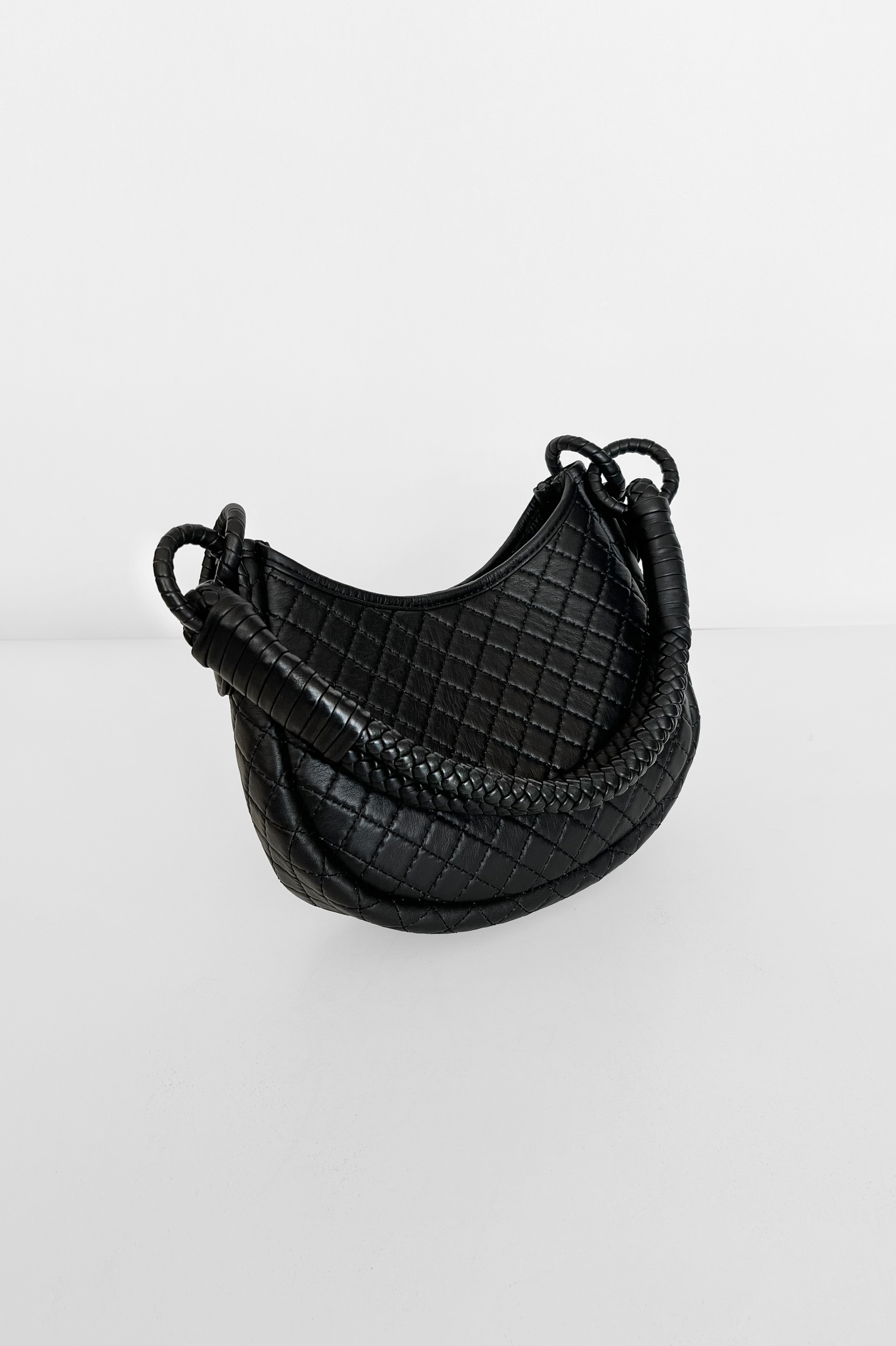 Saddle Mini, Shoulder Bag - Black