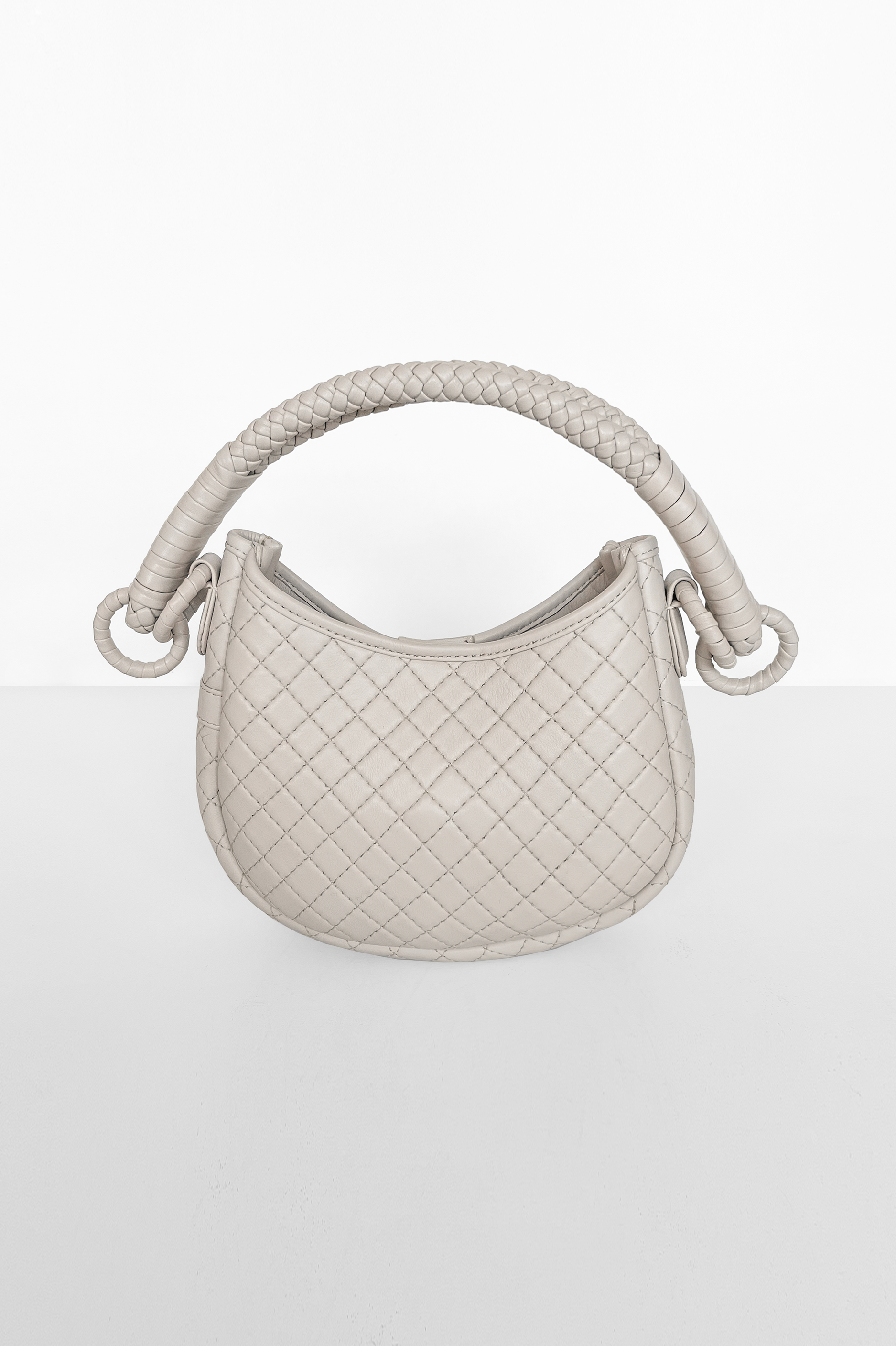 Saddle Mini, Shoulder Bag - Offwhite