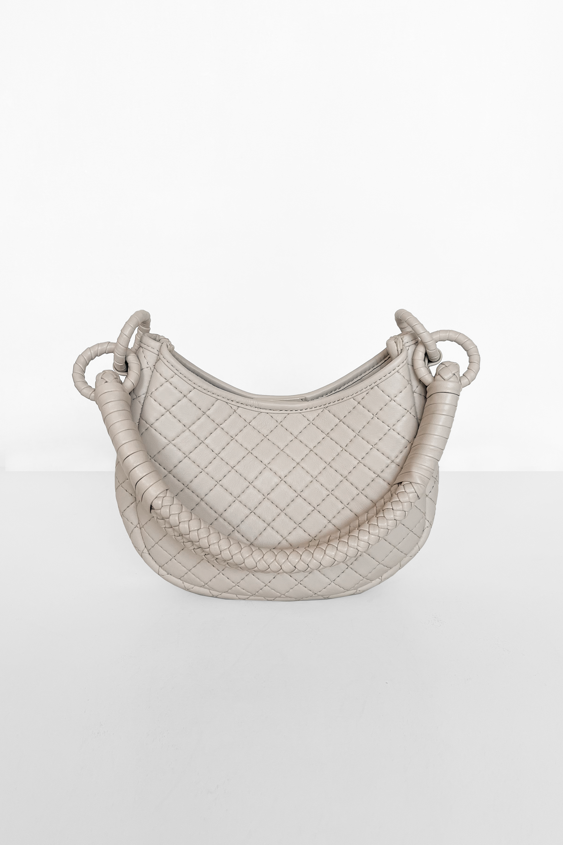 Saddle Mini, Shoulder Bag - Offwhite