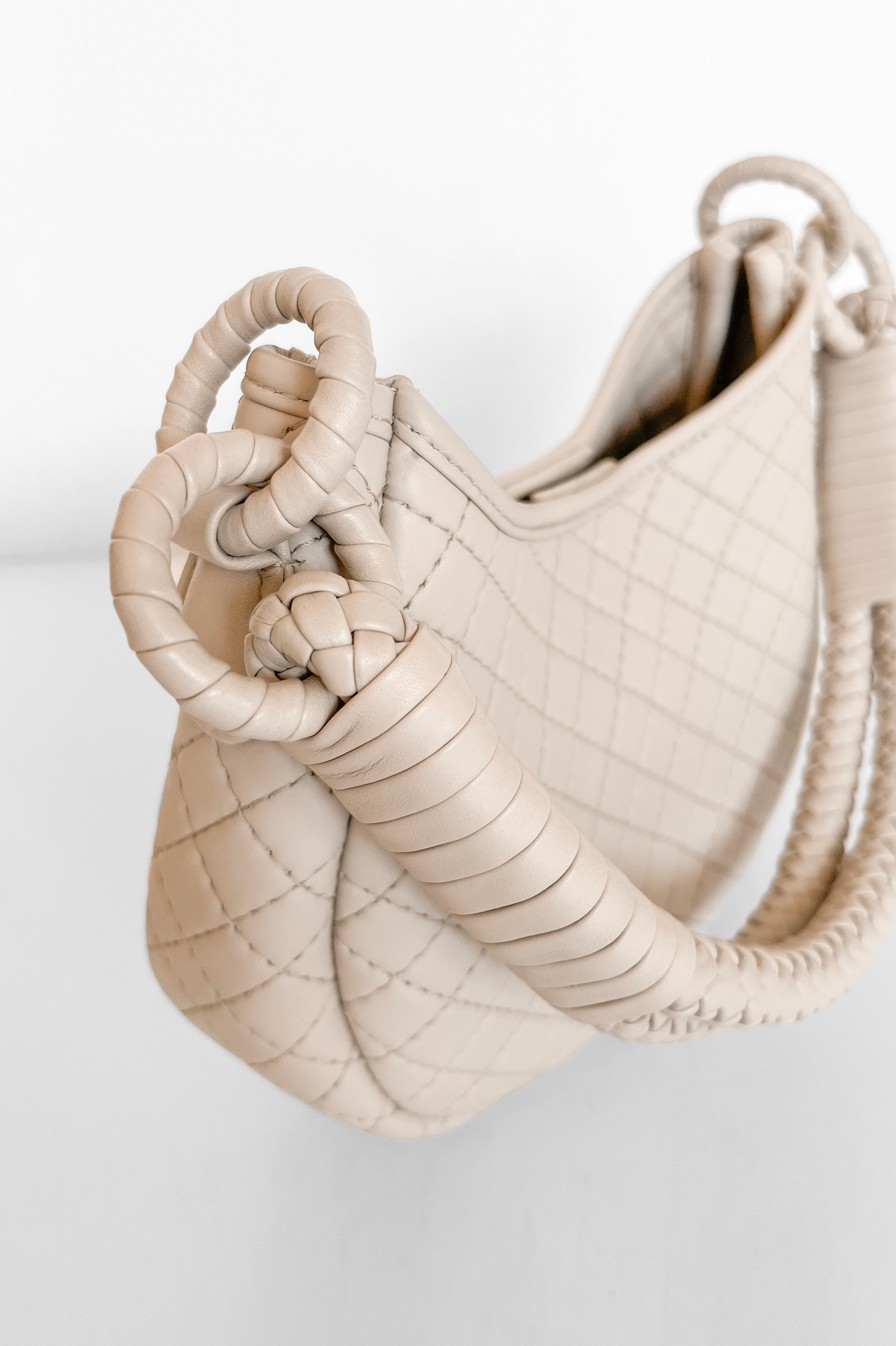 Saddle Mini, Shoulder Bag - Offwhite