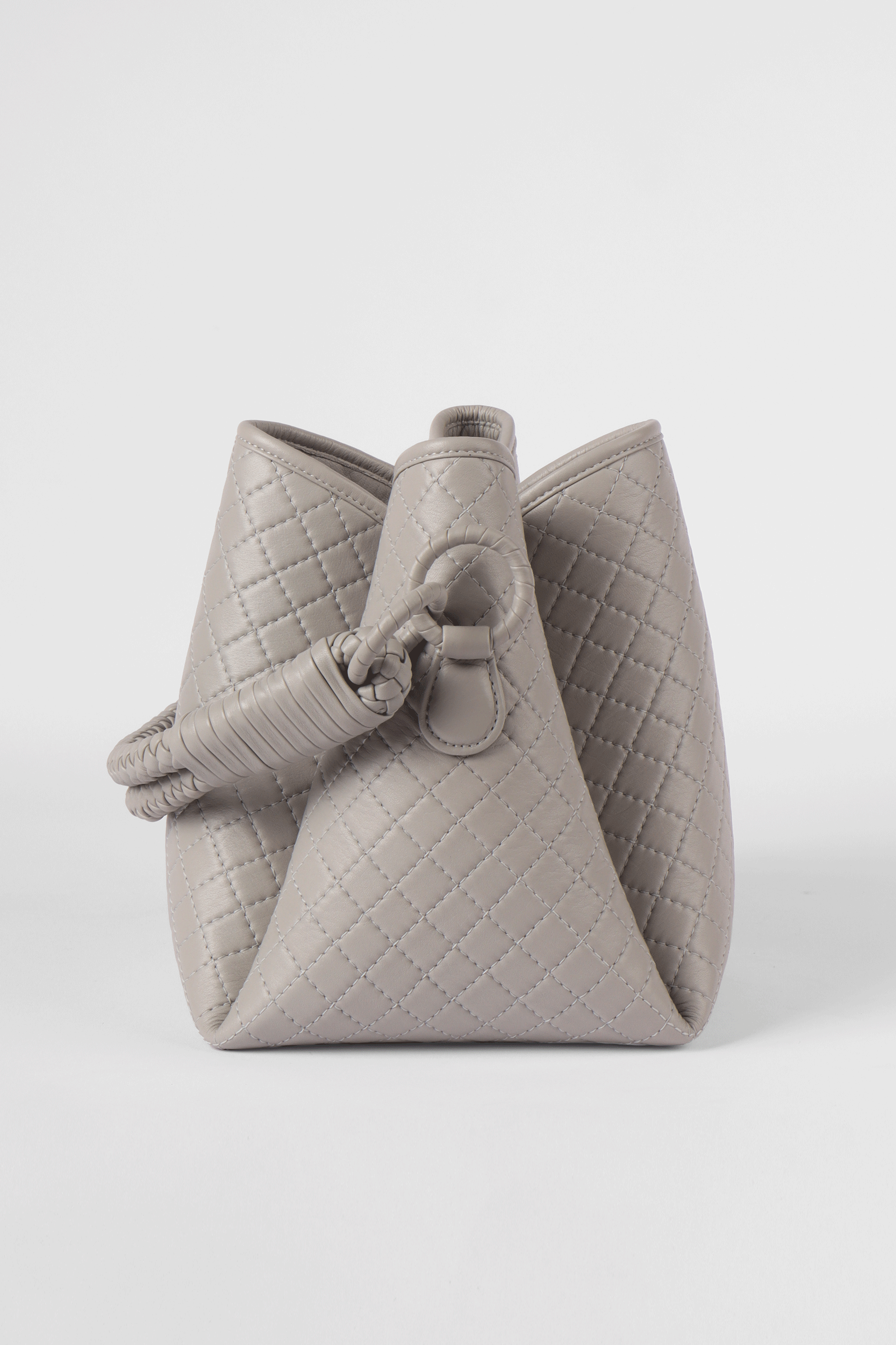Tulip Bucket Bag, Marble Gray
