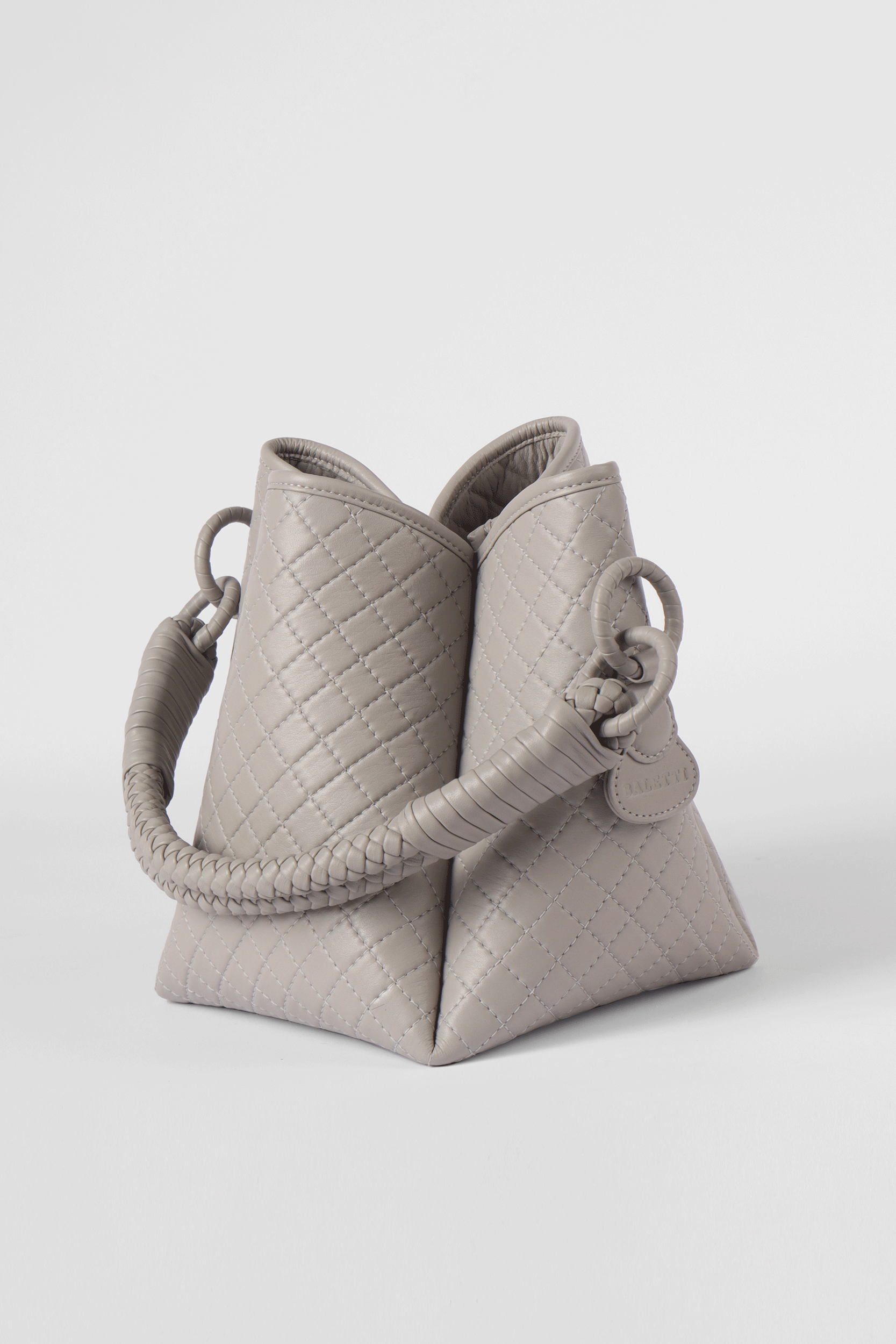 Tulip Bucket Bag, Marble Gray