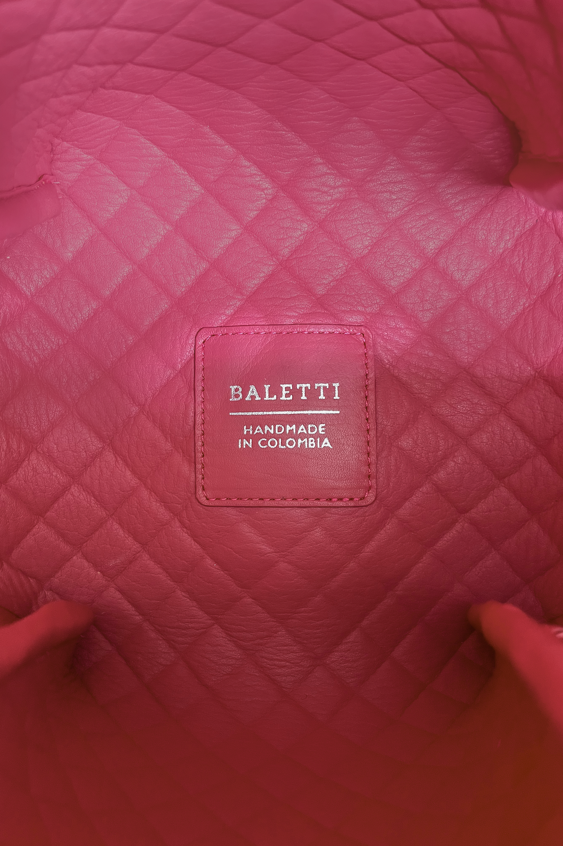 Tulip Mini Bucket Bag, Pink.