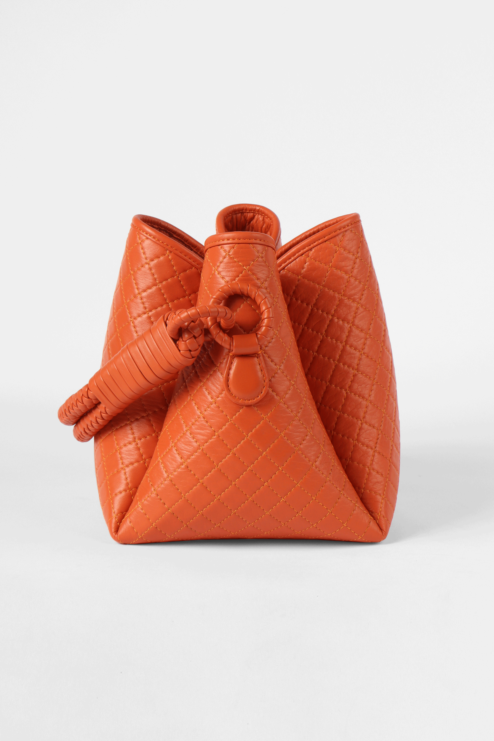 Tulip Bucket Bag, Orange