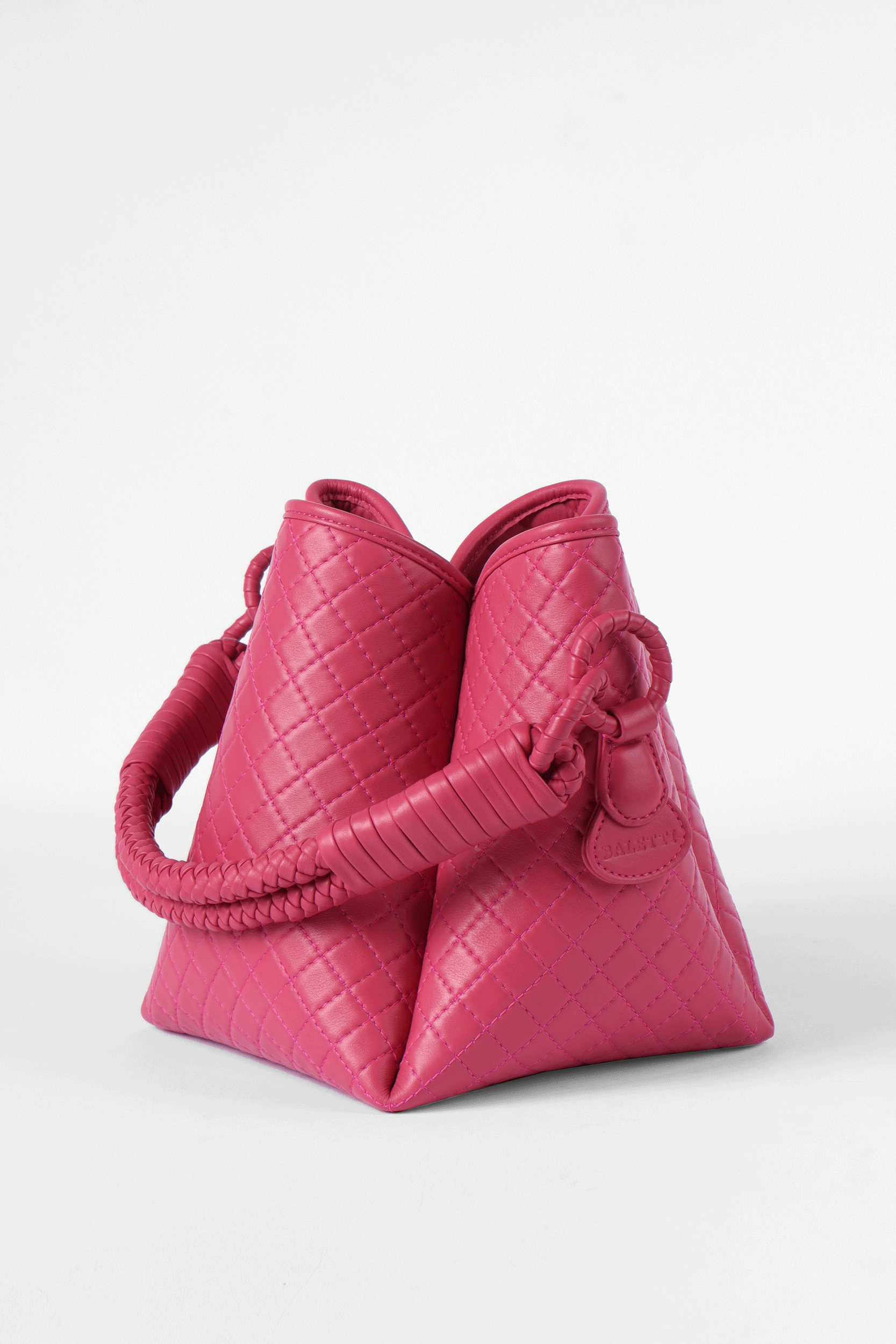 Tulip Bucket Bag, Pink.