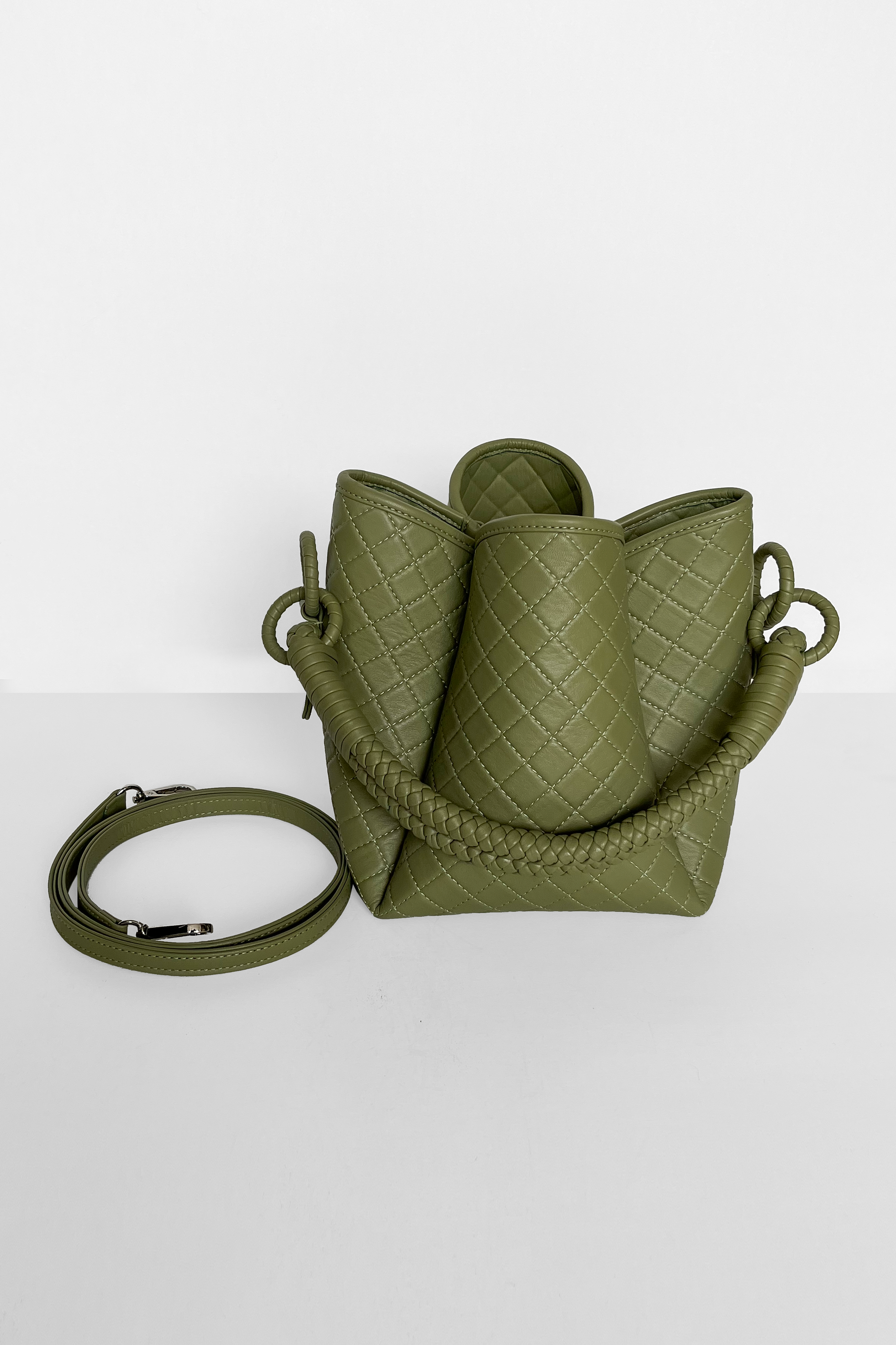 Tulip Bucket Bag, Aloe