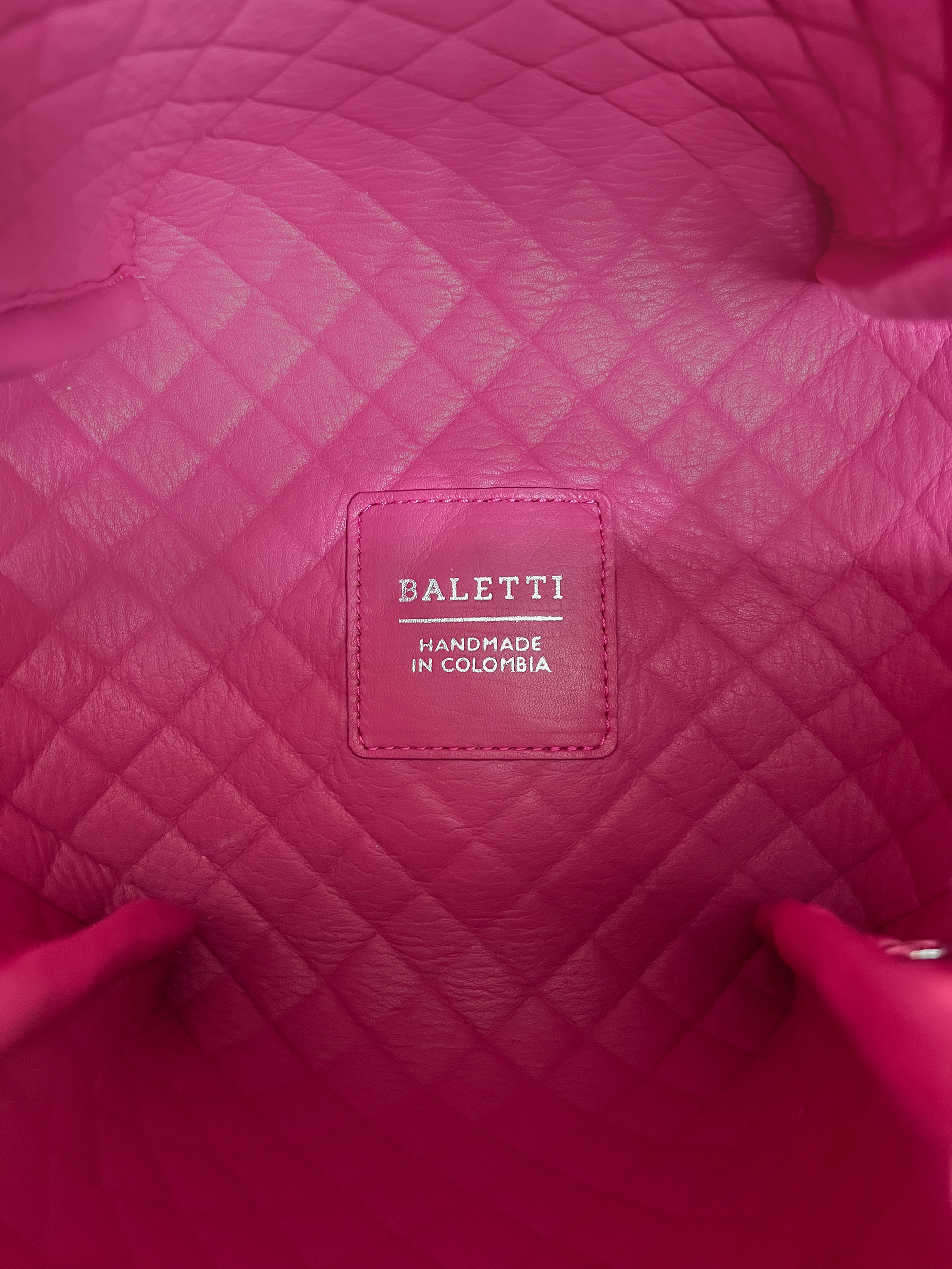 Tulip Bucket Bag, Pink & Orange