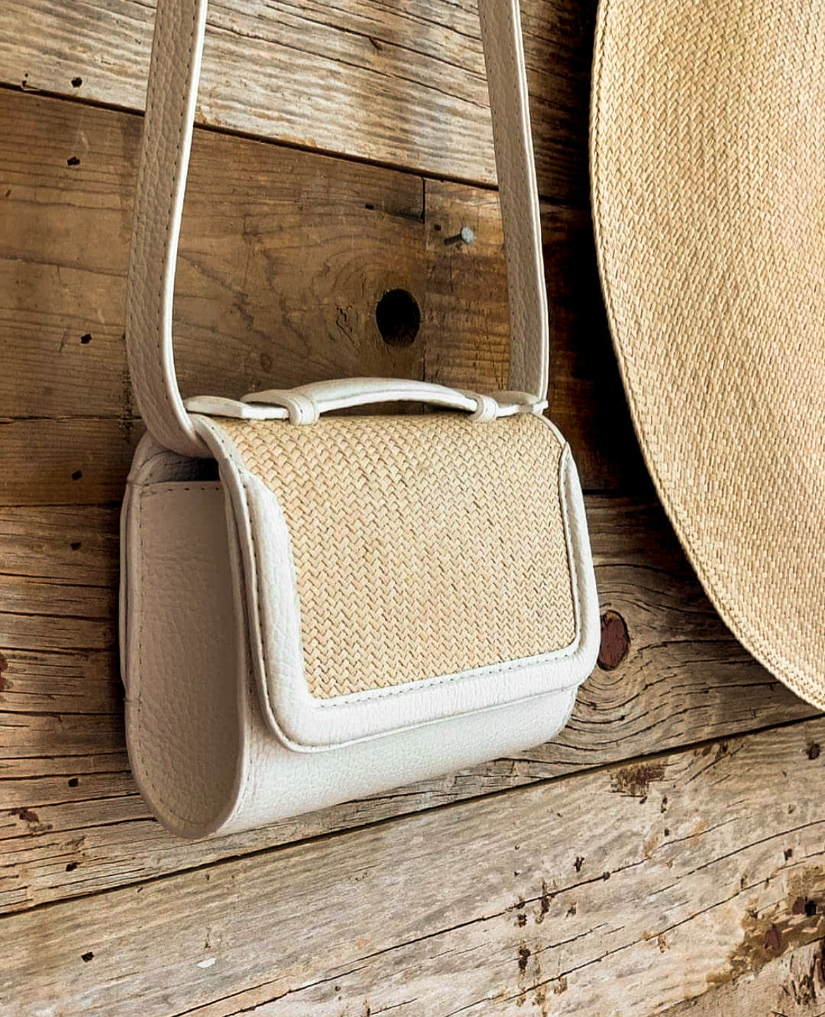 Iraca Belt bag - Offwhite (3 in 1 convertible)