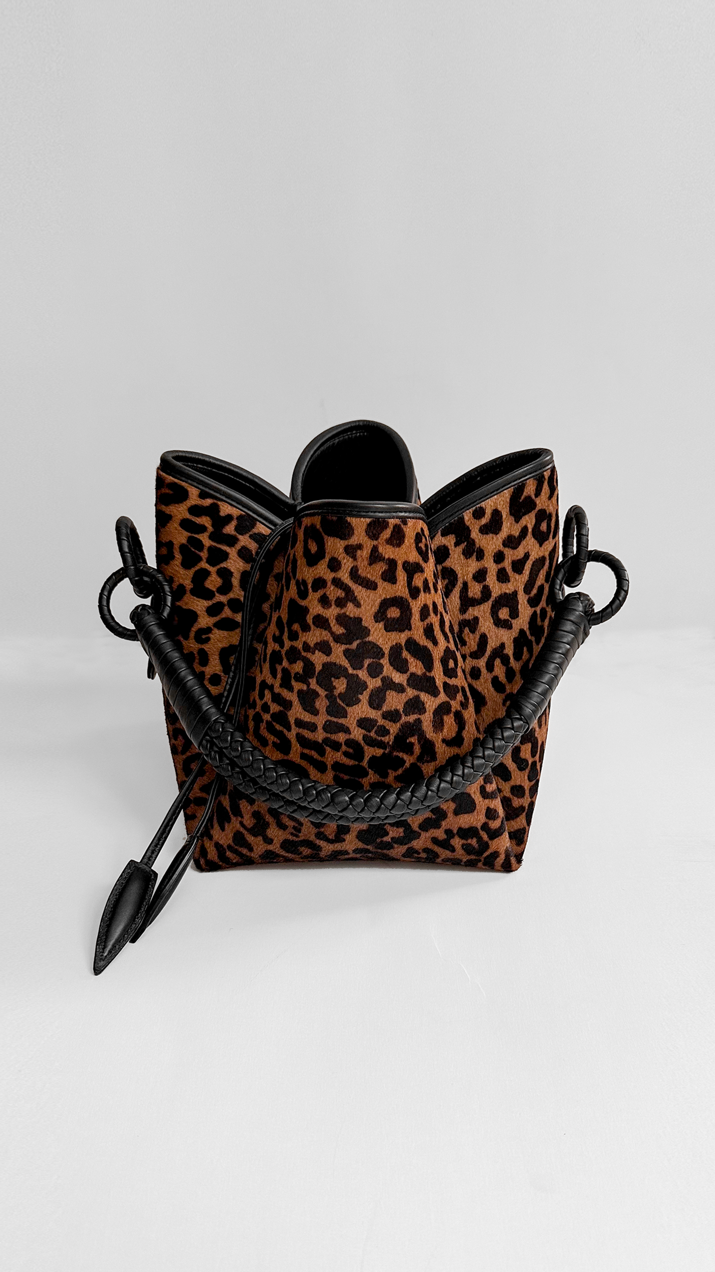 Tulip Bucket Bag, Leopard