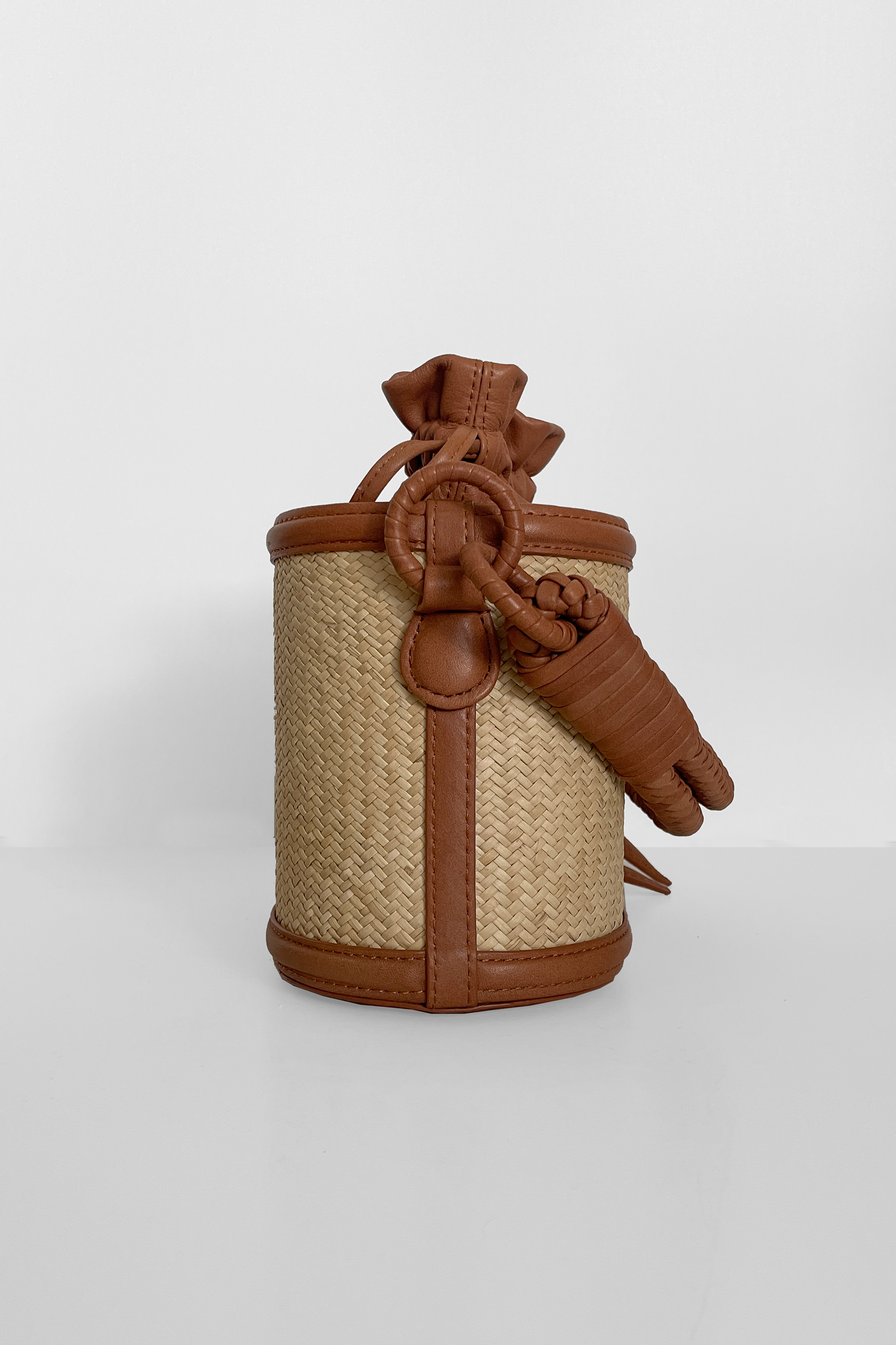 Iraca Basket Bucket, Canela