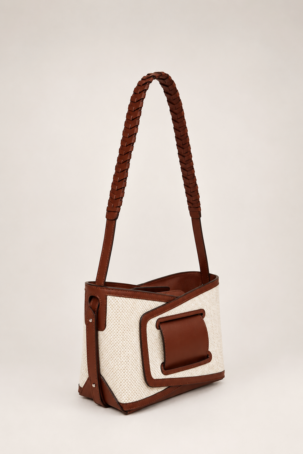 Omamori Bag, Canvas - Brown
