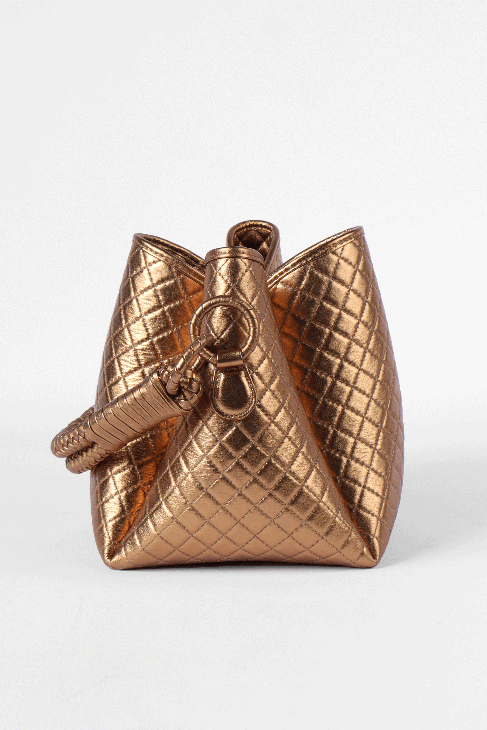 Tulip Bucket Bag, Gold. Limited Edition