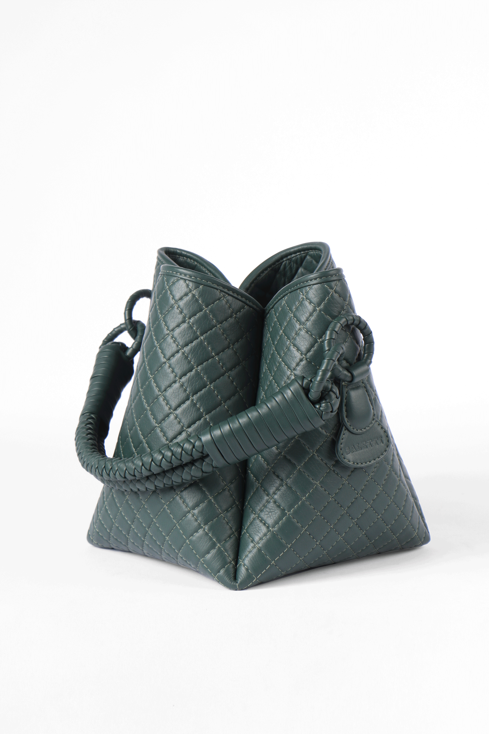 Tulip Bucket Bag, Green.