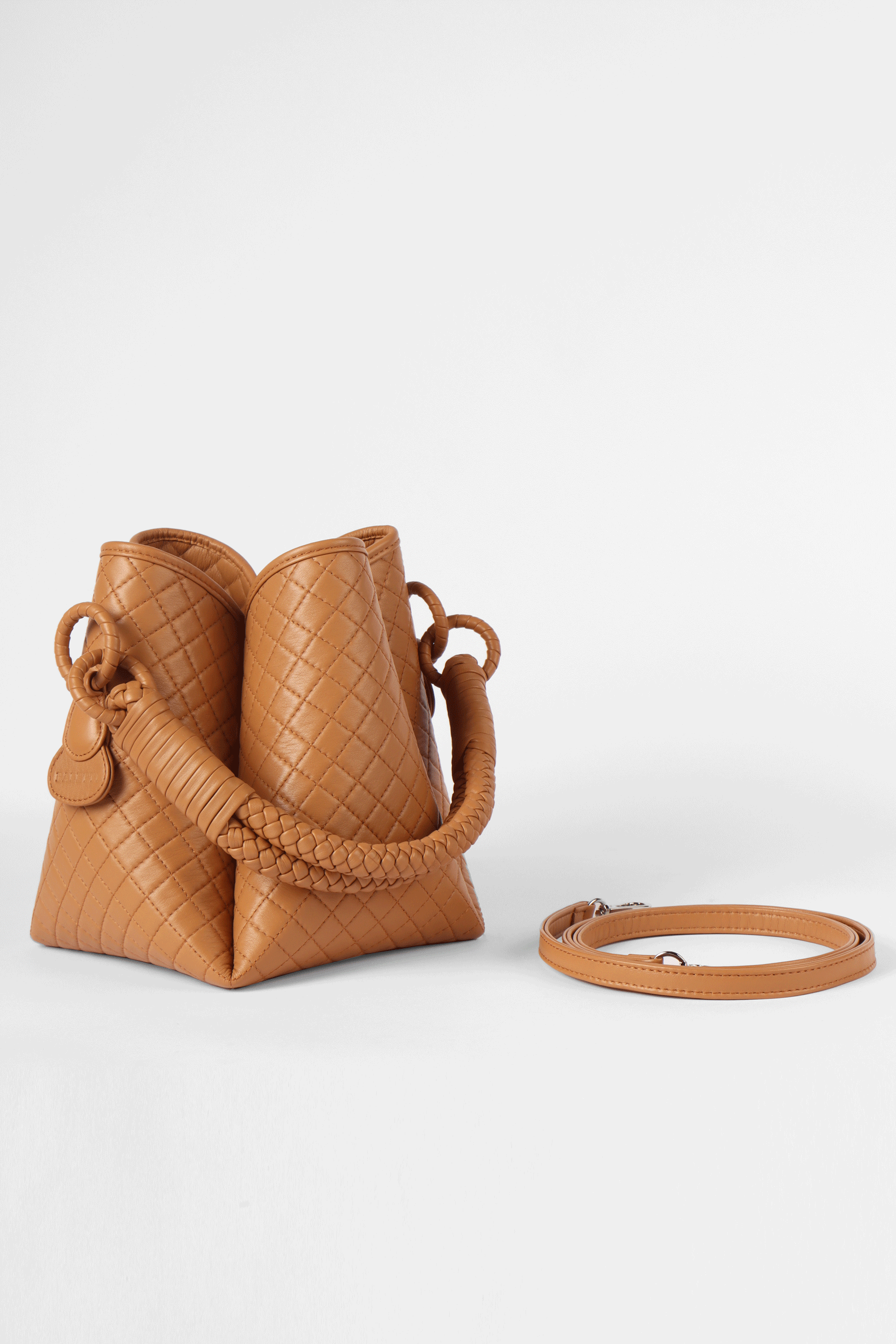 Tulip Bucket Bag, Honey