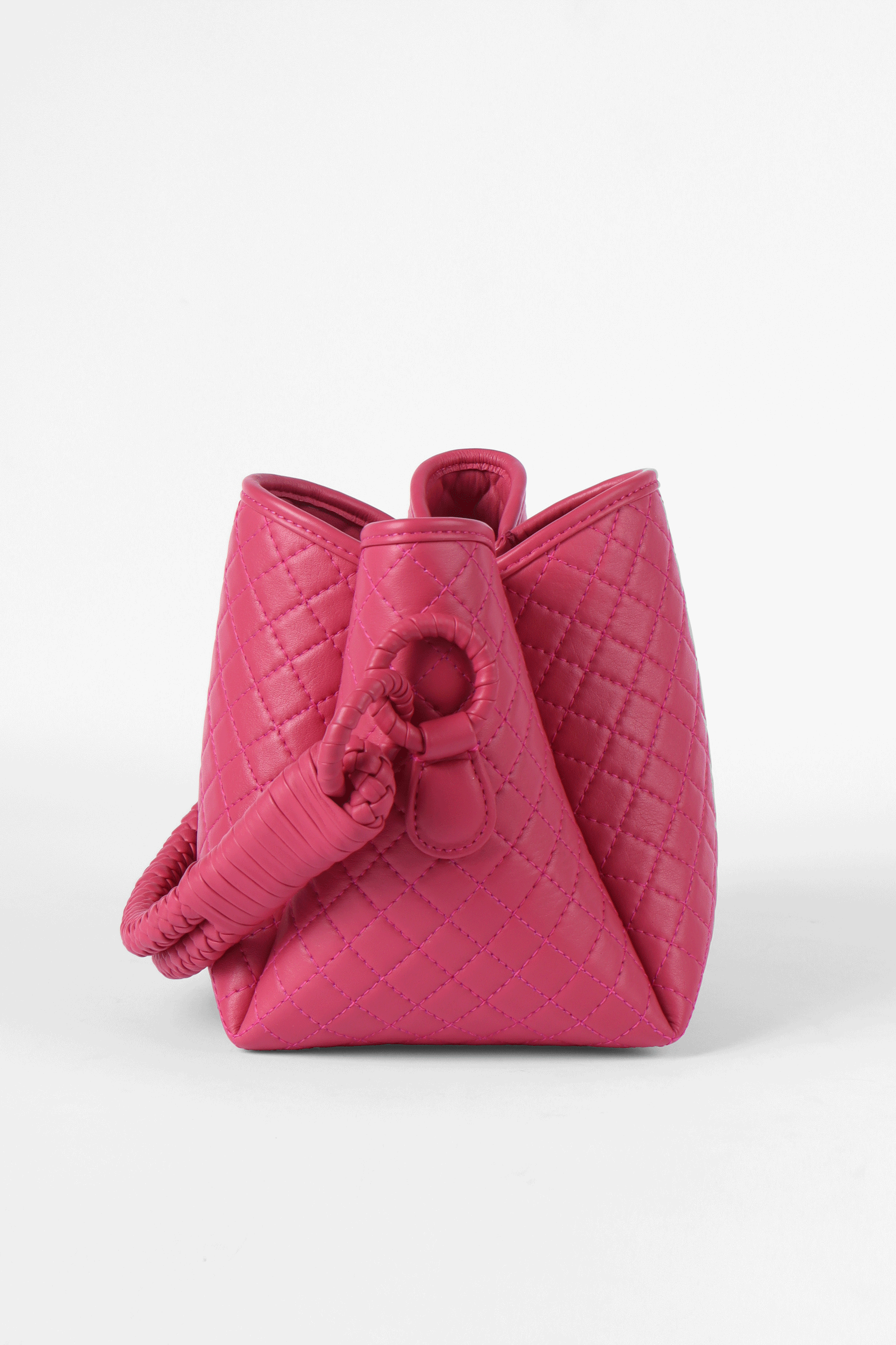 Tulip Mini Bucket Bag, Pink.