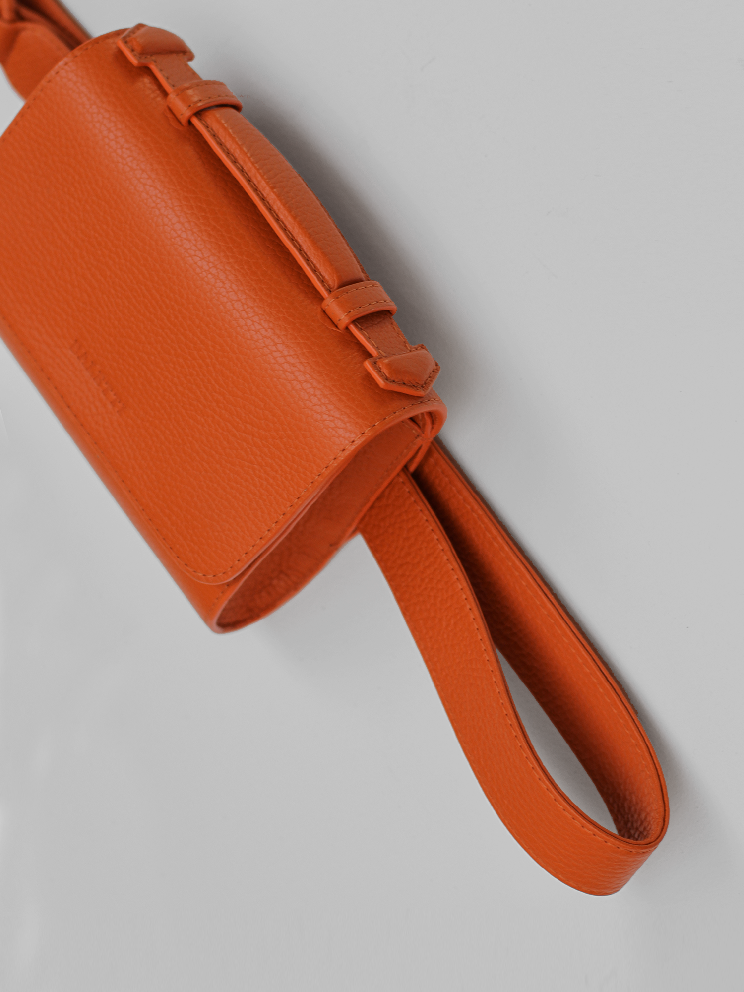 Canvas Belt bag - Orange (3 in 1 convertible)