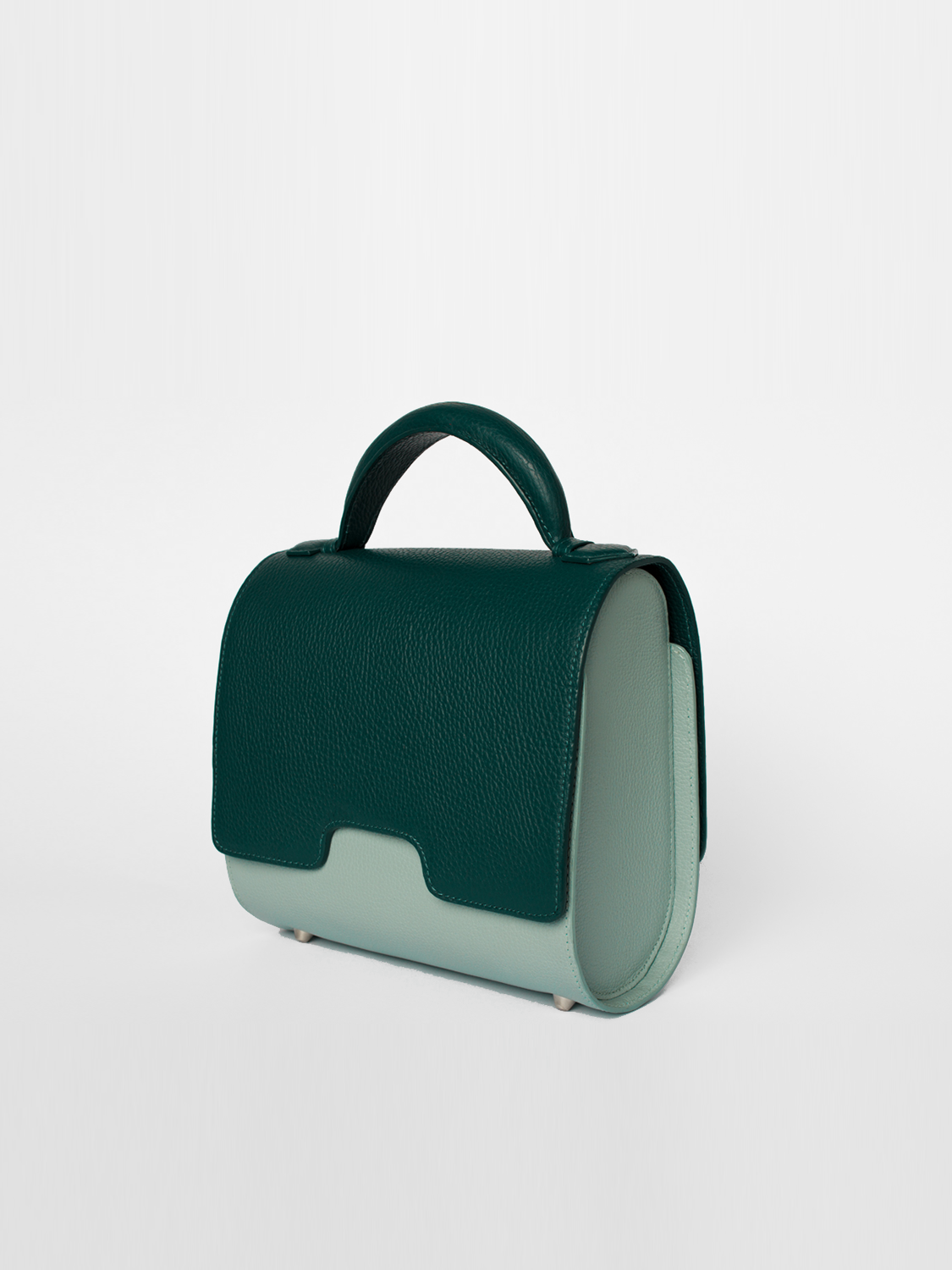 Canvas Malabar Bag - Aqua & Turquoise